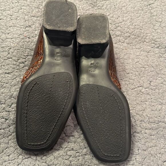Helle Comfort By Romu’s Mock Croc Shoe Size 38 - Picture 3 of 7